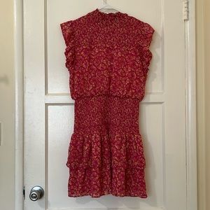 Bloomingdales spring summer pink dress